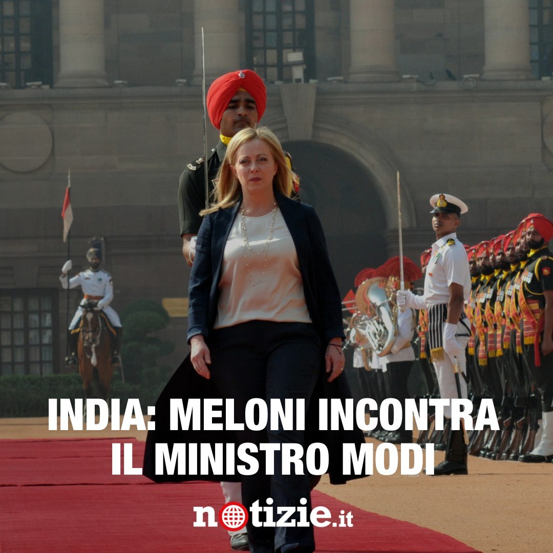 Giorgia Meloni Vola In India Per Incontrare Il Premier Modi