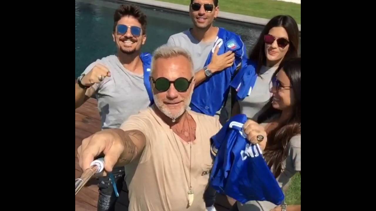 Gianluca Vacchi e Marco Borriello il video impazza sul web