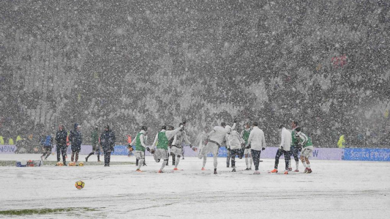 Risultati immagini per Gara rinviata con l’Atalanta