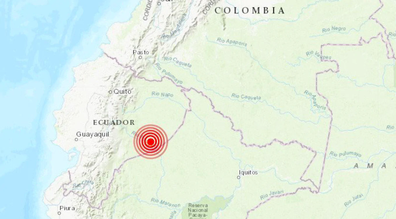 Terremoto in Ecuador