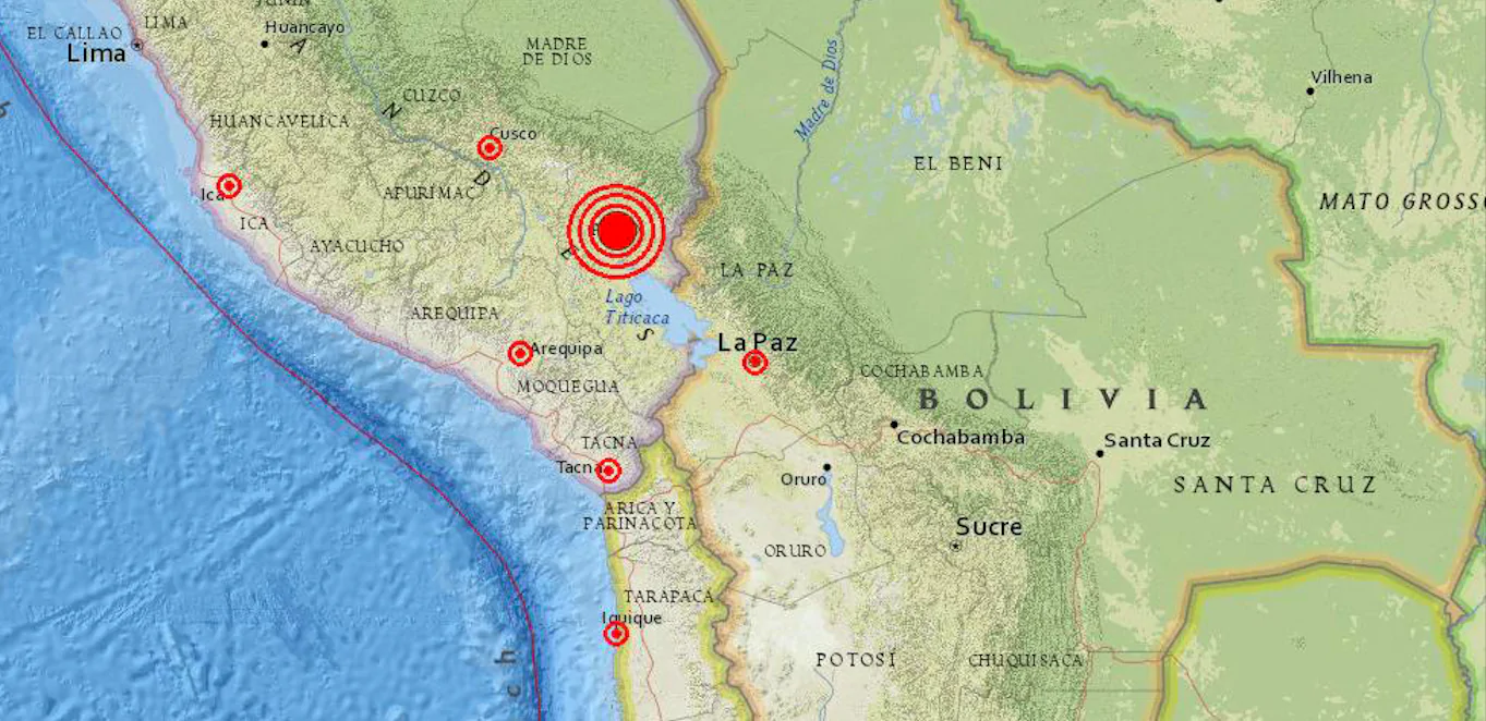 Terremoto in Perù