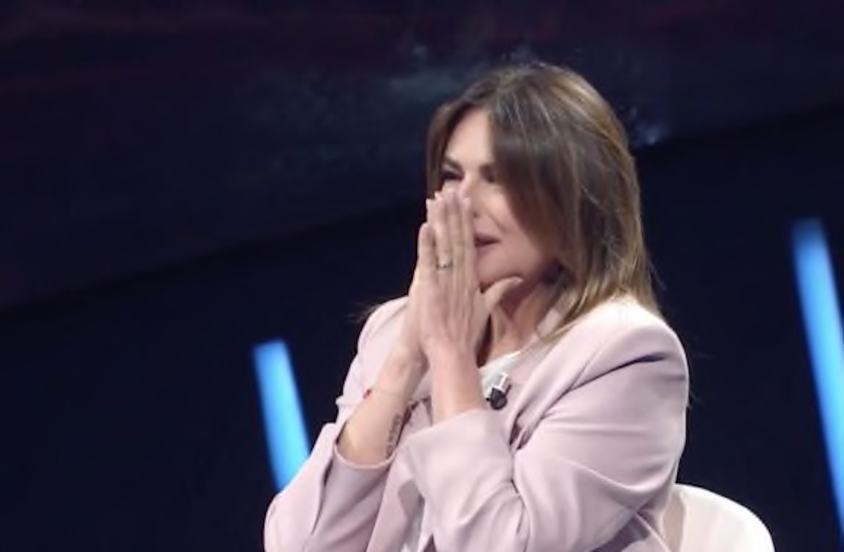 La Canzone Segreta, Paola Perego in lacrime: le parole