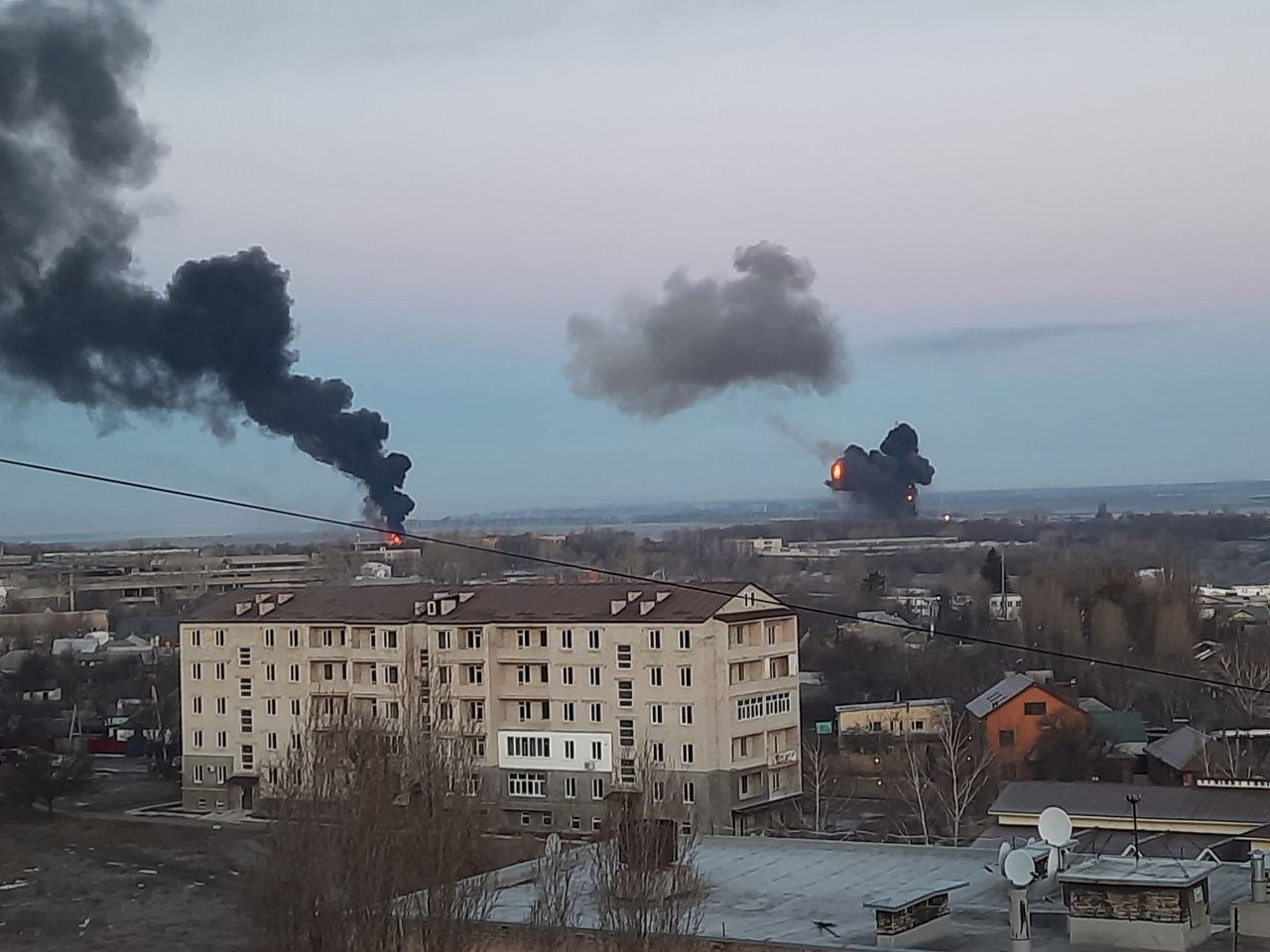 Guerra Russia Ucraina Iniziata L Invasione Le Prime Foto Del