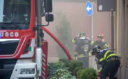 Incendio in una palazzina a Milano