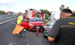 Albisola, grave incidente in autostrada: traffico in tilt