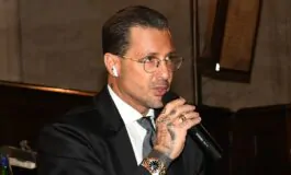 Fabrizio Corona compleanno Carlos Maria