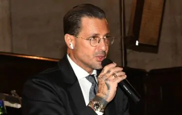 Fabrizio Corona compleanno Carlos Maria