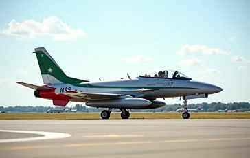 Motore della Freccia Tricolore durante accertamenti