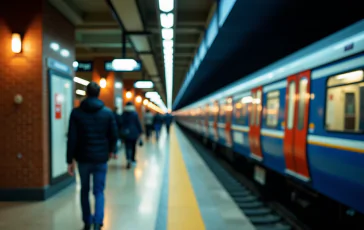 Un giovane egiziano accoltella il capotreno in stazione