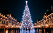 Albero di Natale illuminato al Rockefeller Center di New York