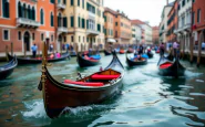 Corteo acqueo votivo alla Madonna della Salute a Venezia