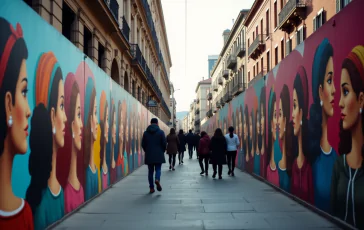 Immagine che rappresenta l'empowerment femminile e la lotta contro la violenza