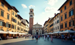 Manifestazione a Firenze contro l'overtourism