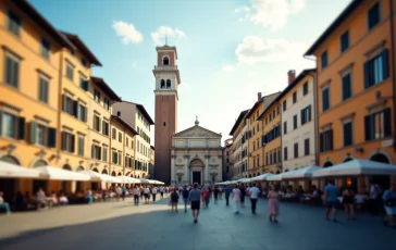 Manifestazione a Firenze contro l'overtourism