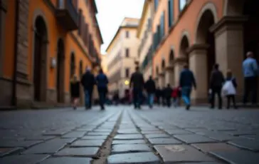 Immagine di una donna che scappa da una situazione di violenza