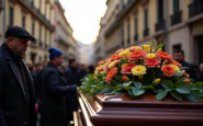 Funerali di Arcangelo Correra a Napoli, un momento di lutto