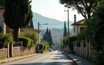 Cerimonia funebre di Santo Romano con partecipanti in lutto