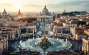 Immagine del Giubileo 2025 a Roma con turisti e eventi