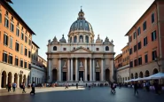 Immagine del Giubileo 2025 a Roma con pellegrini