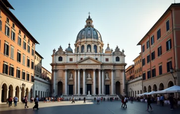 Immagine del Giubileo 2025 a Roma con pellegrini