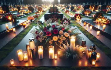 Uomo cade in una tomba durante commemorazione a Cento