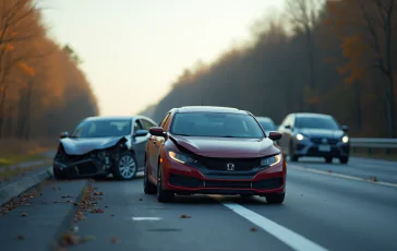 Incidente stradale su Highway 59 con 19 veicoli coinvolti