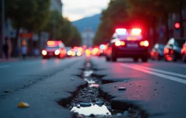 Incidente tra volanti della polizia a Roma