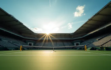 Jannik Sinner celebra la vittoria storica nel tennis