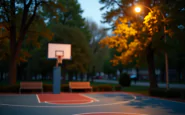 Joel Embiid durante una conferenza stampa dopo la sospensione