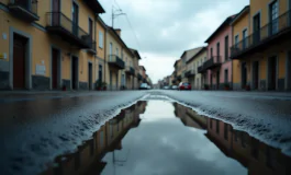 Strade allagate in provincia di Catania a causa del maltempo