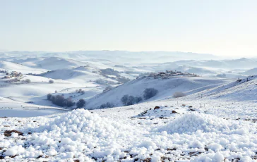 Cittadini pugliesi sorpresi da neve e grandine