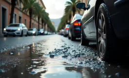 Strade allagate in Sicilia con vigili del fuoco in azione