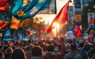 Donne unite in protesta contro la violenza di genere