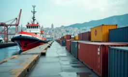 Sbarco di migranti dalla nave Ocean Viking a Genova