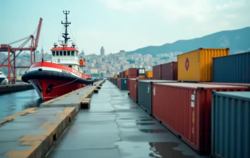 Sbarco di migranti dalla nave Ocean Viking a Genova