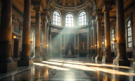 Papa Francesco e Antony Blinken durante un incontro per la pace