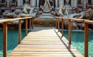 Passerella a Fontana di Trevi con vista panoramica