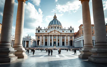 Copertina del mensile Piazza San Pietro con lettori