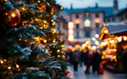 Illuminazioni natalizie a Pistoia durante le festività