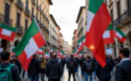 Studenti in protesta a Torino per la Palestina