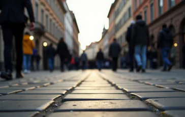 Studenti in protesta contro le politiche del governo Meloni