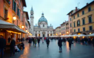 Studenti in protesta contro le politiche di Valditara e Meloni