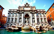 Ristrutturazione della Fontana di Trevi a Roma