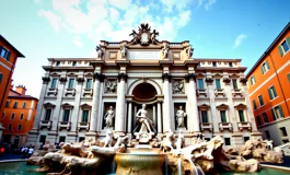 Ristrutturazione della Fontana di Trevi a Roma