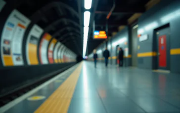 Persone che saltano il tornello nella metropolitana di Milano