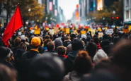 Manifestazione a Torino per lo sciopero generale