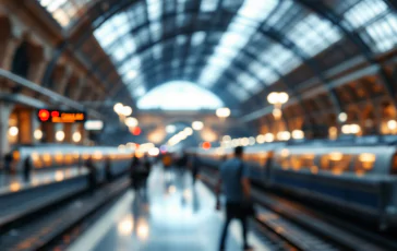 Cancellazioni treni alla stazione Termini durante sciopero