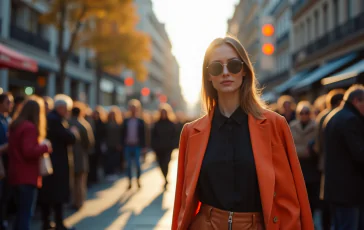 Modelli in passerella durante la sfilata di Uomini e Donne