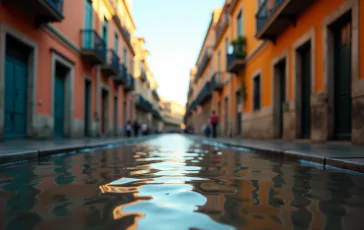 Immagine della solidarietà del popolo di Valencia dopo l'alluvione