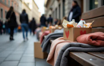 Immagine che rappresenta la solidarietà verso i poveri